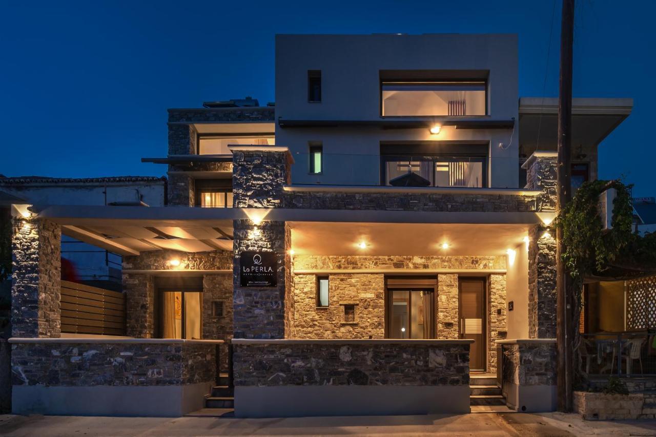 La Perla Suites Agioi Apostoloi  Ngoại thất bức ảnh
